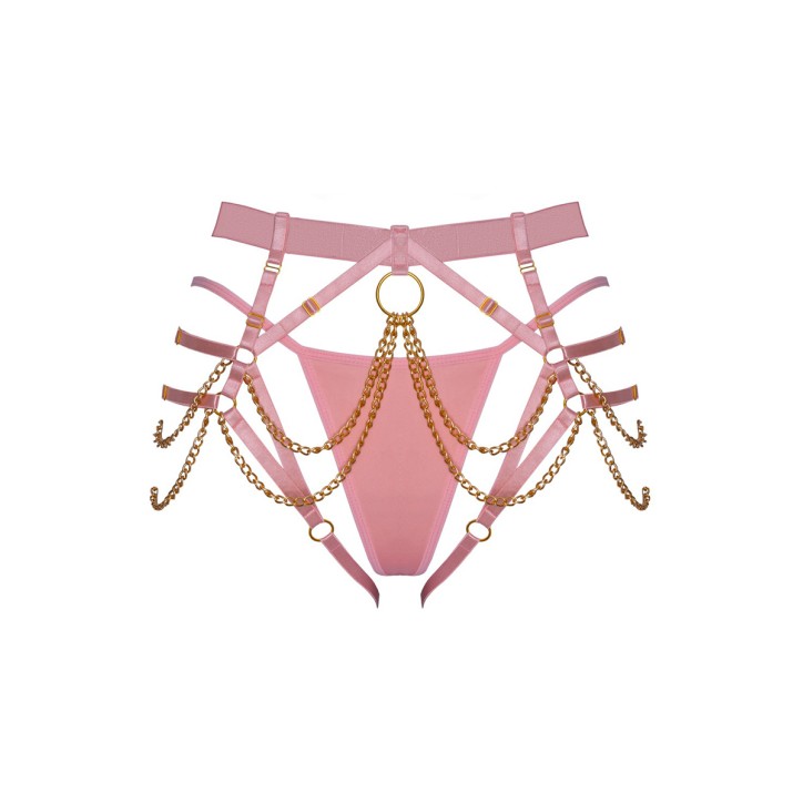 String harnais rose - Bad Kitty