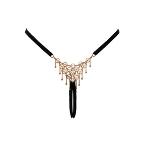 String ouvert avec design bijou - Cottelli LINGERIE 