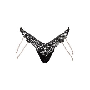 String Rio avec chaines de perles - Cottelli LINGERIE 