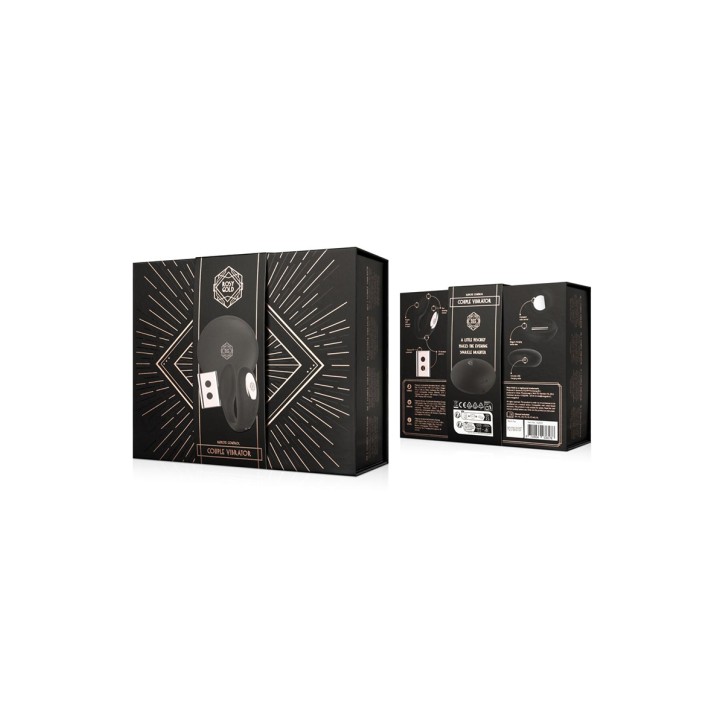 Vibro pour couple C-Shape  - Rosy Gold