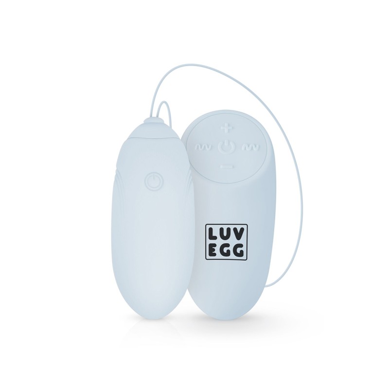 Oeuf vibrant télécommandé bleu - LUV EGG