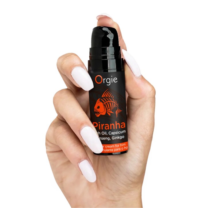 Crème stimulante Piranha Power Cream - Orgie