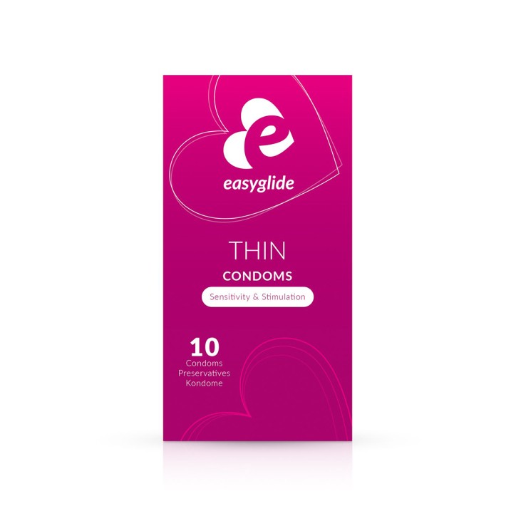 10 préservatifs Extra Fins - EasyGlide