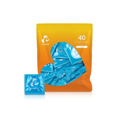 40 préservatifs parfumés - EasyGlide