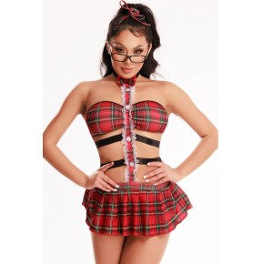Tenue étudiante sexy 4 pièces - J Lingerie