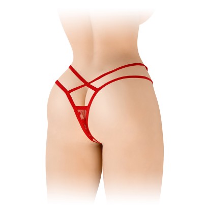 String ouvert Mylene - rouge