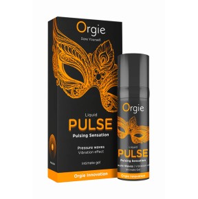 Gel stimulant embrassable Liquid Pulse - Orgie