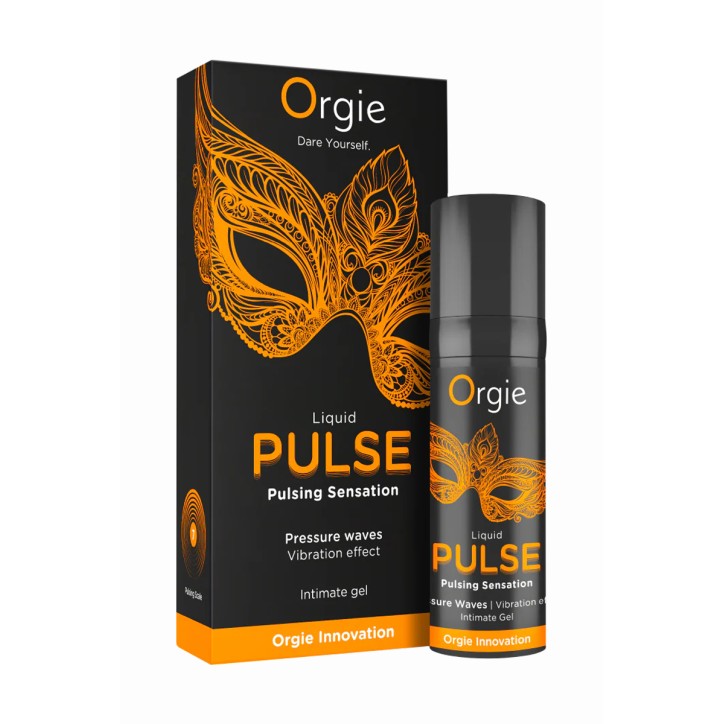 Gel stimulant embrassable Liquid Pulse - Orgie Gel stimulant embrassable Liquid Pulse - Orgie