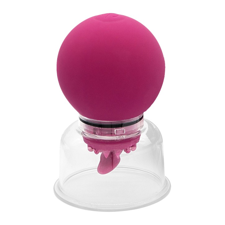 Pompe à clitoris et tétons rotative et vibrante - She.E.O.