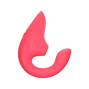 Double stimulateur Womanizer Blend rose éclatant