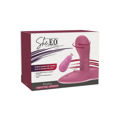 Stimulateur Grinder rotatif double moteur - She.E.O