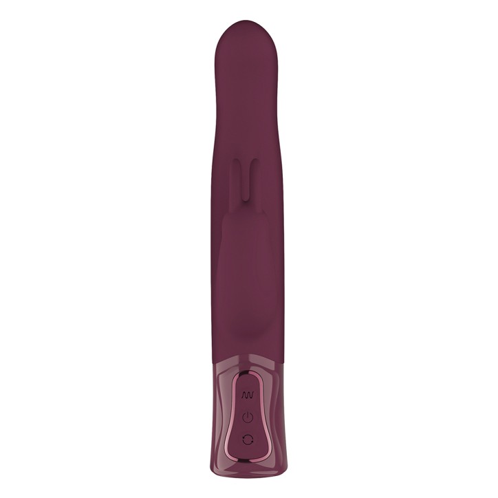 Vibro Rabbit rotatif triple stimulation XXL - She.E.O