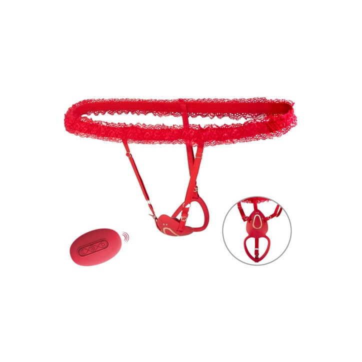 Ceinture porte-jarretelles vibrante - You2Toys Ceinture porte-jarretelles vibrante - You2Toys
