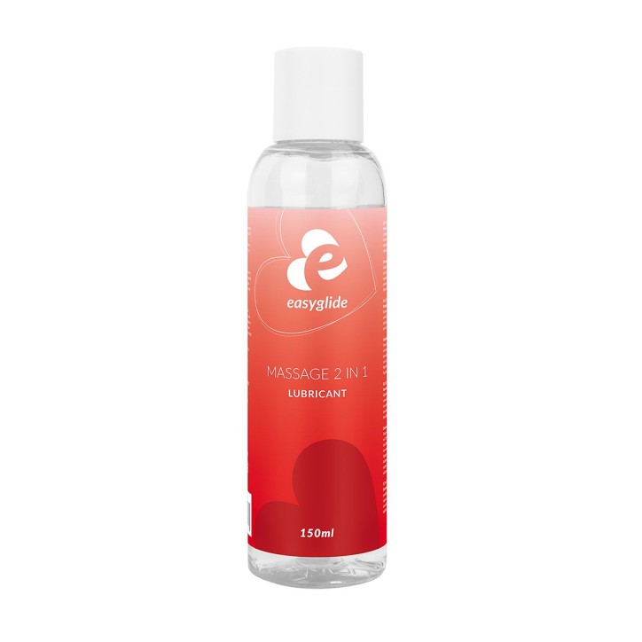 Lubrifiant et massage 2 en 1 base eau 150ml - EasyGlide Lubrifiant et massage 2 en 1 base eau 150ml - EasyGlide