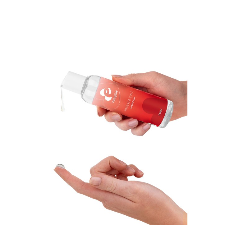 Lubrifiant et massage 2 en 1 base eau 150ml - EasyGlide Lubrifiant et massage 2 en 1 base eau 150ml - EasyGlide