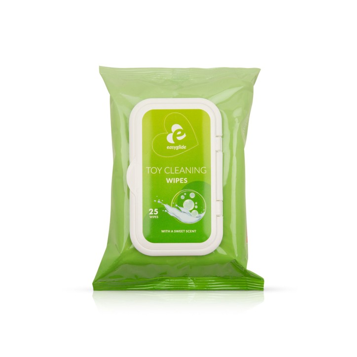 25 lingettes Lingettes nettoyantes pour sextoys - EasyGlide 25 lingettes Lingettes nettoyantes pour sextoys - EasyGlide