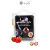 2 Brazilian Balls - fraise & champagne