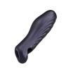 Gaine de pénis 3 en 1 Ryzer Black Plum - Man Wan