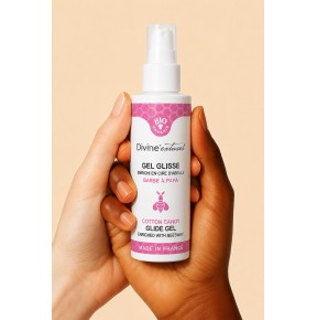 Lubrifiant Bio Barbe à papa 100ml - Divinexstases