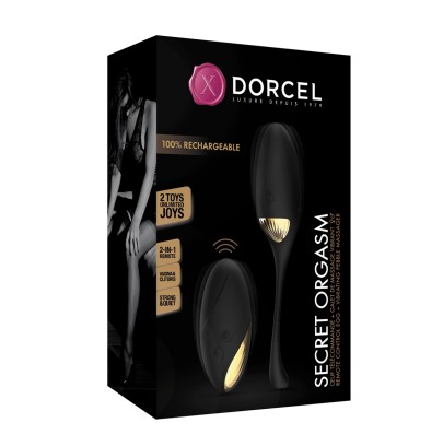 Sextoy 2 en 1 Secret Orgasm - Dorcel