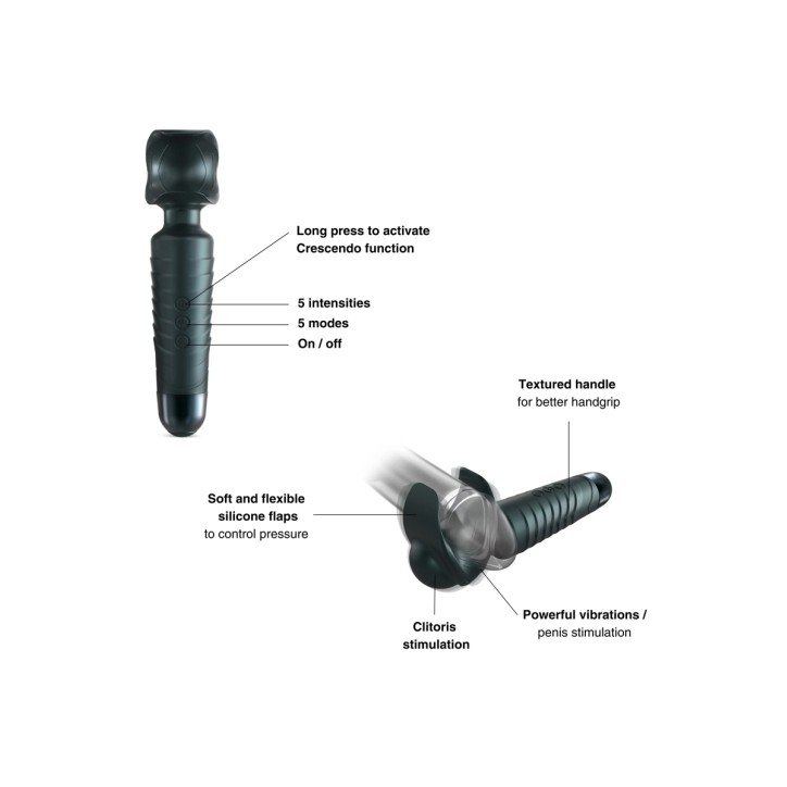 Masturbateur Man Wand Evo Pine Grey - Man Wan Masturbateur Man Wand Evo Pine Grey - Man Wan