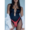 Harnais Fabulous rouge vernis - Strap On Me