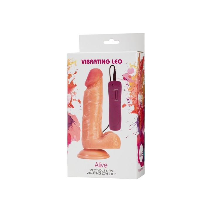 Vibromasseur réaliste Léo