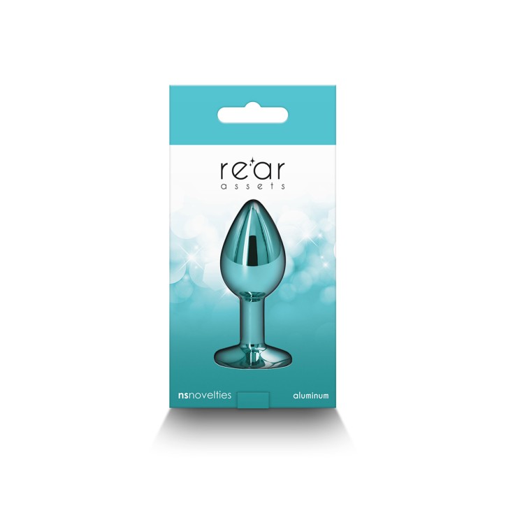Plug bijou aluminium chromé vert S