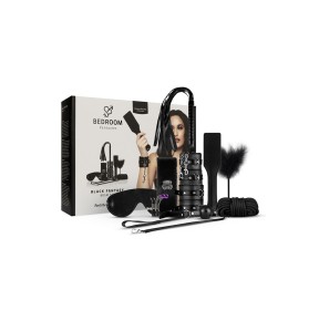 Coffret BDSM  Black Fantasy 10 accessoires - Bedroom Fantasies