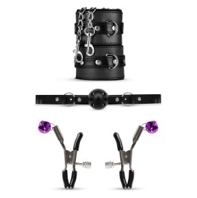 Coffret BDSM  Black Fantasy 10 accessoires - Bedroom Fantasies