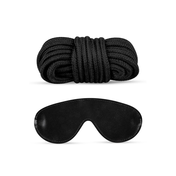 Coffret BDSM  Black Fantasy 10 accessoires - Bedroom Fantasies