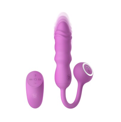 Mini vibro va-et-vient télécommandé - Good Vibes Only