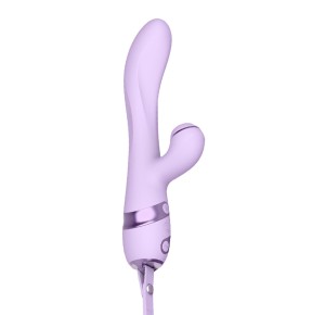 Vibro Rabbit 3 en 1 Purple Sucker - DIK