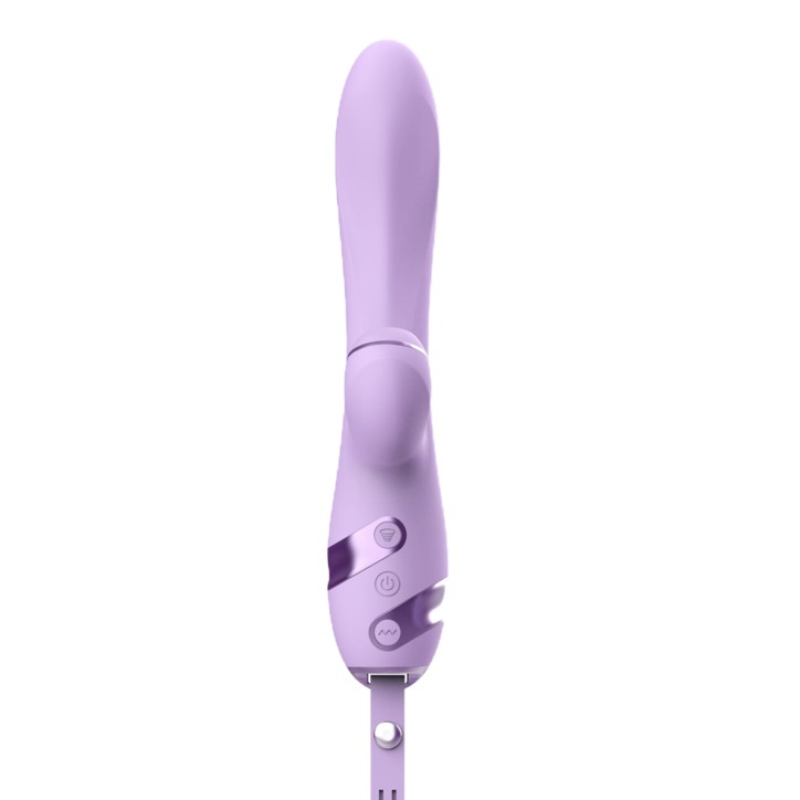 Vibro Rabbit 3 en 1 Purple Sucker - DIK