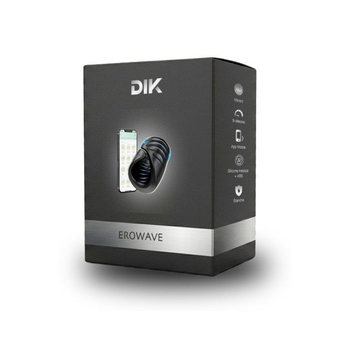 Masturbateur masculin connecté Erowave - DIK