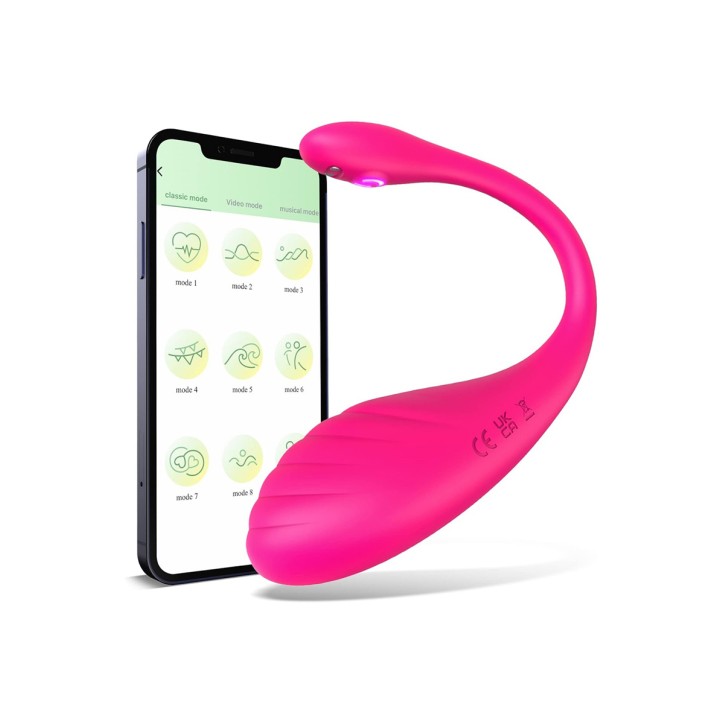 Oeuf vibrant connecté Luvegg - DIK