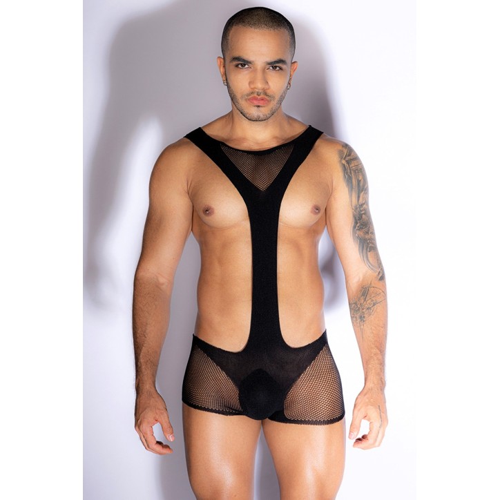 Combishort noir - J Lingerie