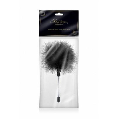 Plumeau à caresses noir - Sweet Caress
