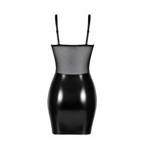 Mini robe Do Not Disturb F409 - Noir Handmade
