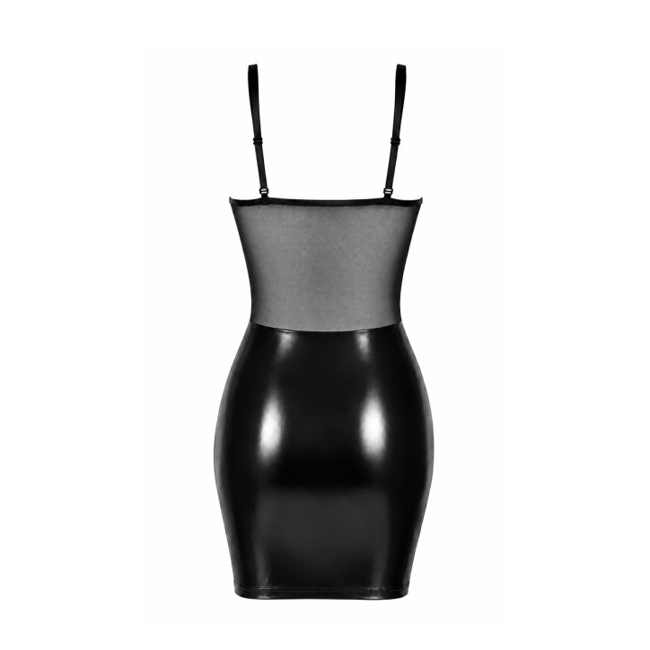 Mini robe Do Not Disturb F409 - Noir Handmade