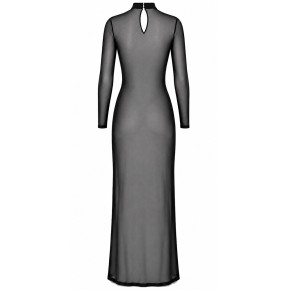 Robe longue Do Not Disturb F410 - Noir Handmade