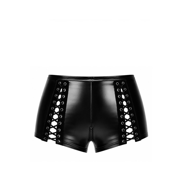 Short lacé Do Not Disturb F411 - Noir Handmade