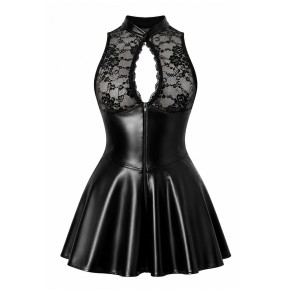 Mini robe One More Kiss F404 - Noir Handmade