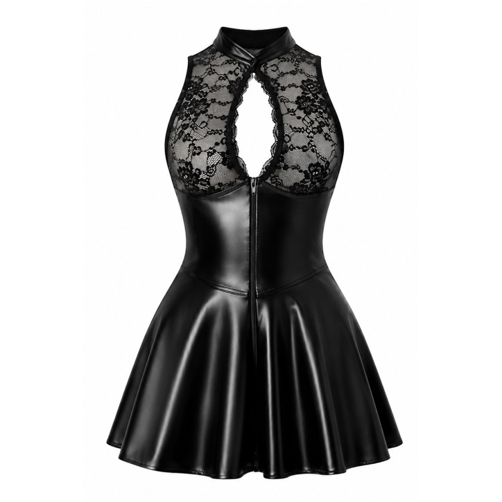 Mini robe One More Kiss F404 - Noir Handmade
