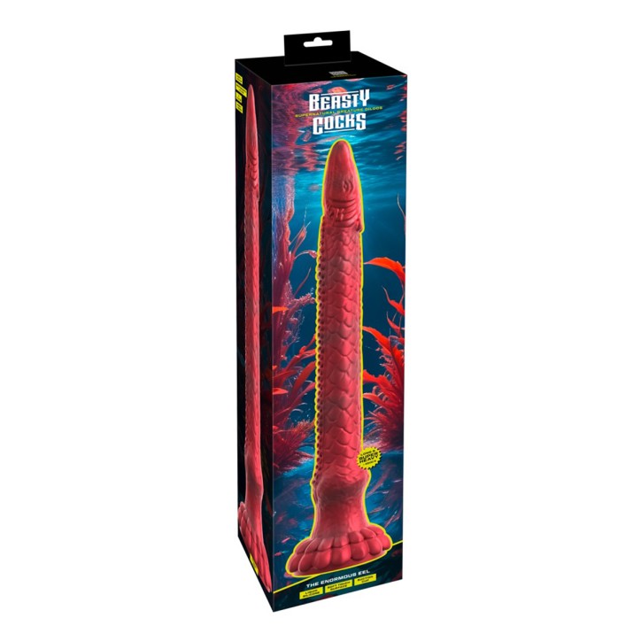 Gode extra-long The Enormous Eel - Beasty Cocks