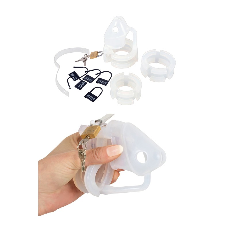 Cage de chasteté en silicone 15 pièces - You2Toys