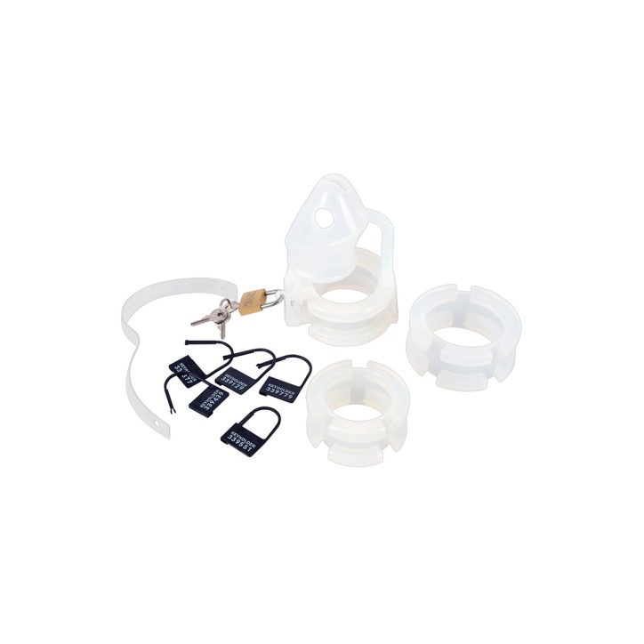 Cage de chasteté en silicone 15 pièces - You2Toys