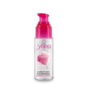 Lubrifiant parfumé barbe à papa 50ml - Yoba