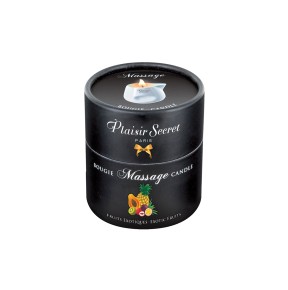 Bougie de massage gourmande fruits exotiques