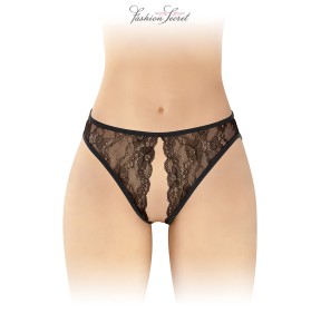 String noir ouvert Victoria - Fashion Secret